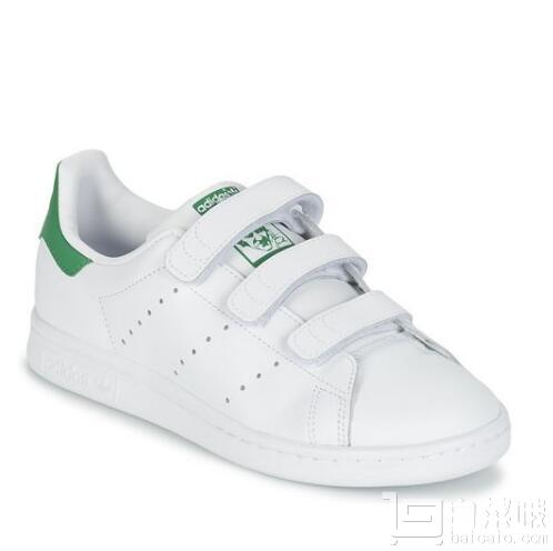 Ebay：adidas Originals 阿迪达斯 Stan Smith 魔术贴复古小白鞋 绿尾*2双 .48到手￥480（下单8折）
