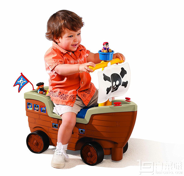 Little Tikes 小泰克 海盗船游戏车/学步车 622113M+凑单品新低￥167.91（2件5折）