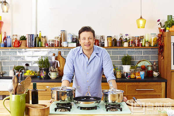 金盒特价，Tefal 特福 Jamie Oliver名厨系列 24cm红点炒锅 Prime会员免费直邮无税到手￥258