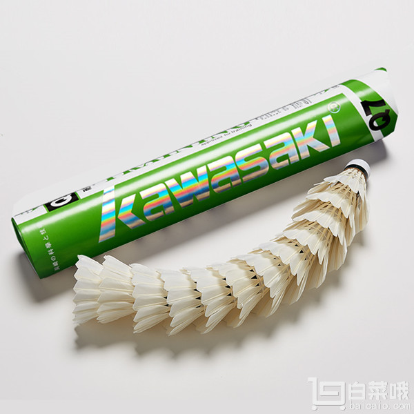Kawasaki 川崎 Q7 耐打王 羽毛球 12支装￥19.9包邮（￥29.9-10）