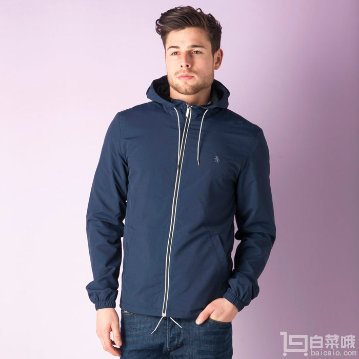 Original Penguin 企鹅牌 男士轻量级夹克 £39.3（£ 56.15 额外7折）约￥347