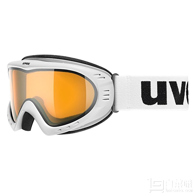 德国进口，UVEX 优维斯 cevron 中号镜框系列 滑雪眼镜 3色新低￥139.5包邮（双重优惠）