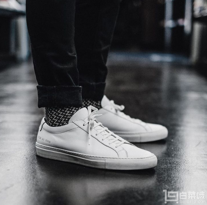 意大利手工制造，Common Projects 男鞋专场低至5折 经典Original Achilles小白鞋 3直邮到手￥1920