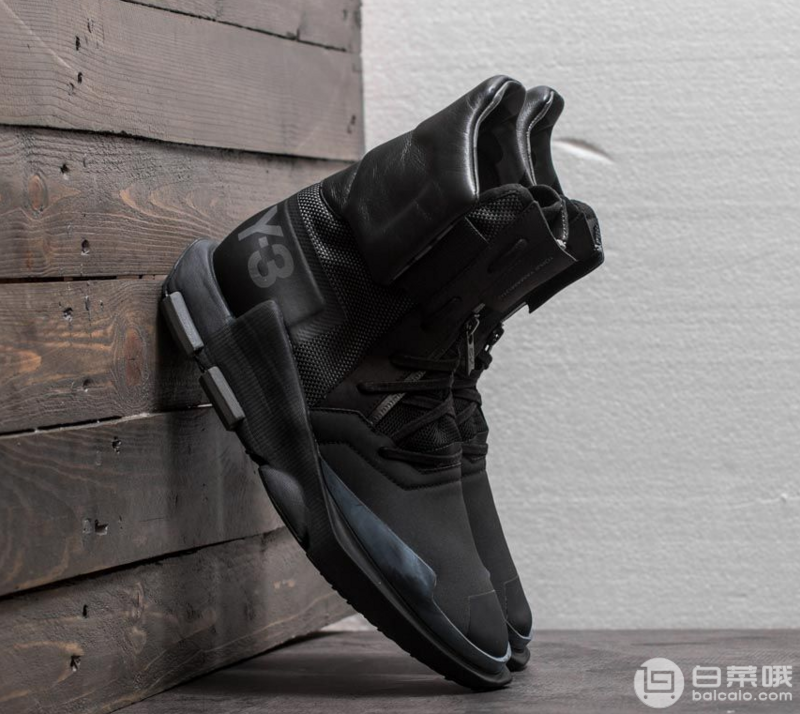 17年秋冬新款，Y-3  Black Noci High 男士高帮运动鞋 5直邮到手￥1870