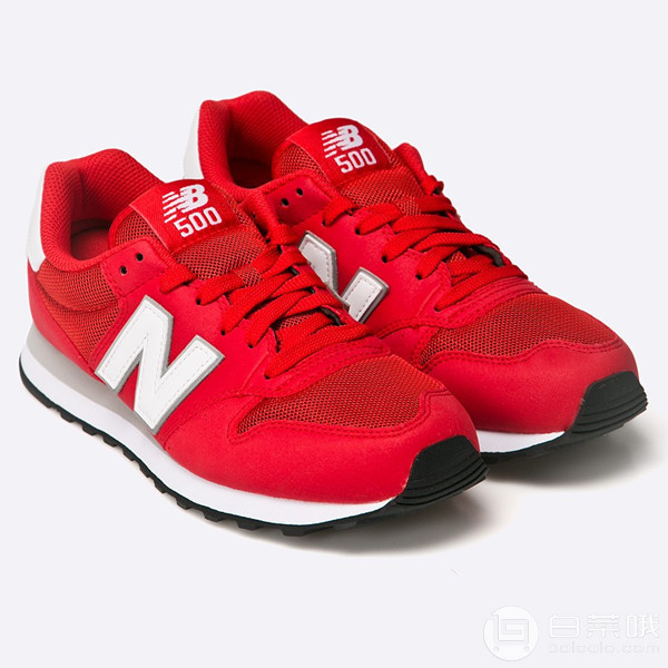鎮(zhèn)店之寶，New Balance 新百倫 500系列 男士復(fù)古跑鞋GM500BSW￥189包郵