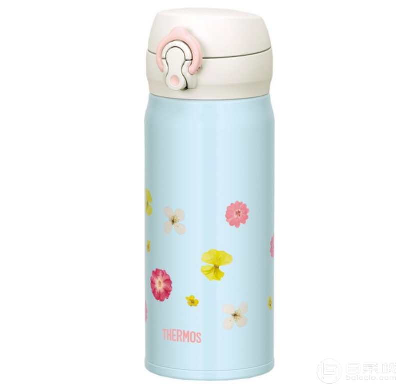 Thermos 膳魔师 一键开启真空不锈钢保温杯400ML prime会员凑单免费直邮到手￥150