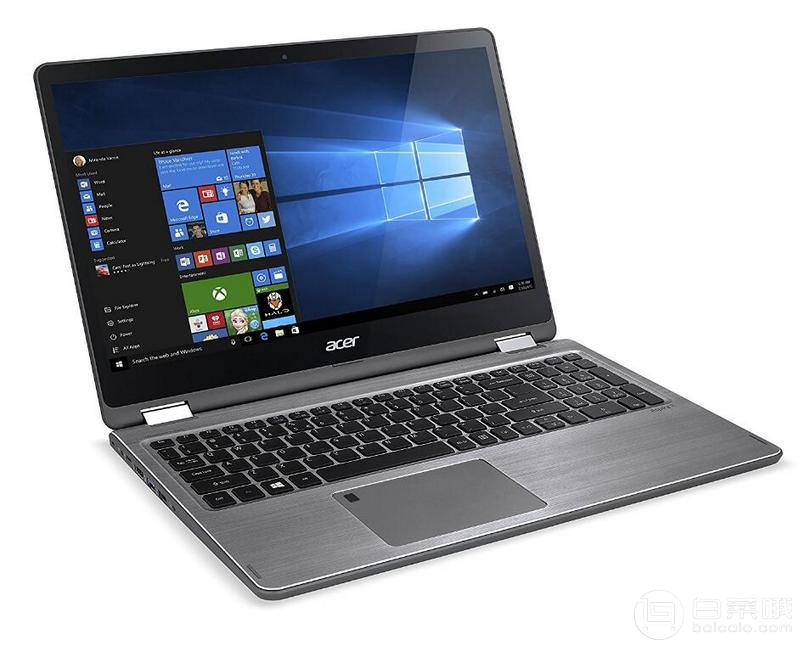 Acer 宏碁 Aspire R15 R5-571TG-7229 15.6英寸 变形本（i7-7500U、12GB、256GB、940MX） 9.99到手约￥4900