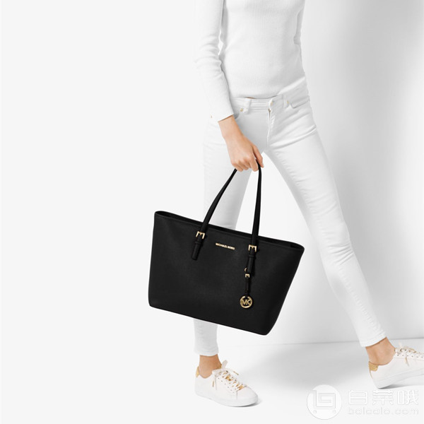 MICHAEL Michael Kors Jet Set 女士中号真皮托特包 €122.2（需用码）多色 赠同心锁免费直邮到手￥953