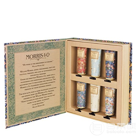 Morris & Co  乳木果油護(hù)手霜禮盒裝 30ml*6只 Prime會(huì)員湊單免費(fèi)直郵到手新低￥109