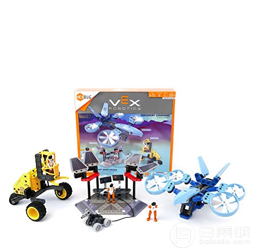 镇店之宝，HEXBUG 赫宝 STEM教育 VEX探索者系列 太空使命套装￥89包邮（￥109-20）