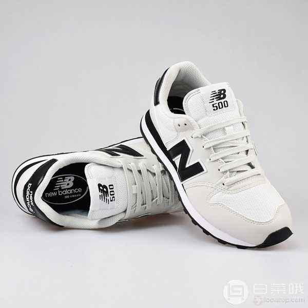 鎮(zhèn)店之寶，New Balance 新百倫 500系列 男士復(fù)古跑鞋GM500BSW￥189包郵