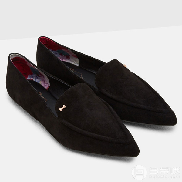 Ted Baker 泰德·貝克 Shlim 女士樂福鞋 2色 Prime會員免費(fèi)直郵含稅到手￥432