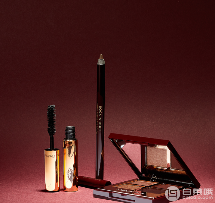 Charlotte Tilbury 红毯之星三件套装（睫毛膏+眼影盘+眼线笔）£46.4凑单免费直邮到手￥408