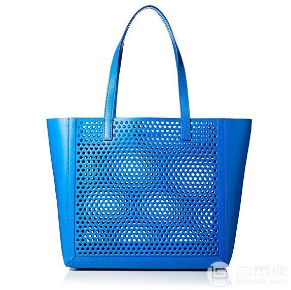 LOEFFLER RANDALL 洛菲勒·兰德尔 女士Open Tote 真皮镂空手提托特包 Prime会员免费直邮含税到手新低￥524.42