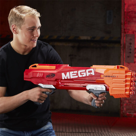 Hasbro 孩之宝 NERF 热火 MEGA系列 双龙发射器 B9894+凑单品￥249包邮（需领￥150优惠券）