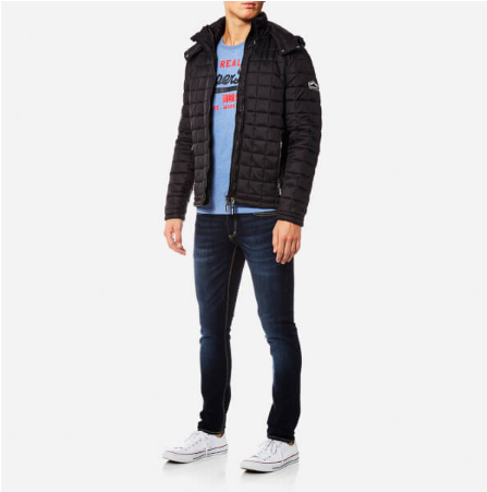 The Hut：Superdry 男士保暖棉服 £56.7免费直邮到手￥500（需用优惠码）