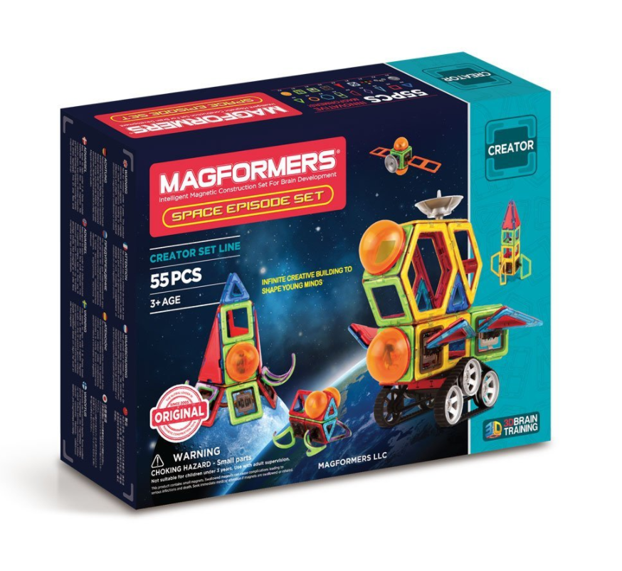 Magformers 太空系列 益智磁力积木55件套新低248元