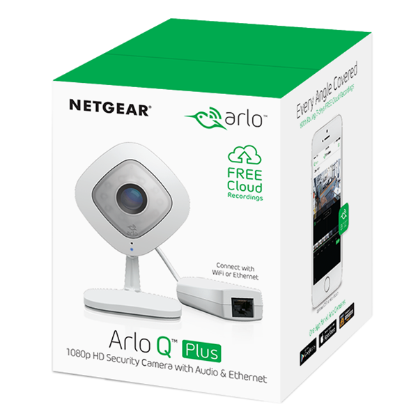 亚马逊海外购：Netgear 美国网件 Arlo Q Plus 爱洛 VMC3040S-100EUS 高清智能家用摄像头 Prime会员免费直邮含税到手￥1260