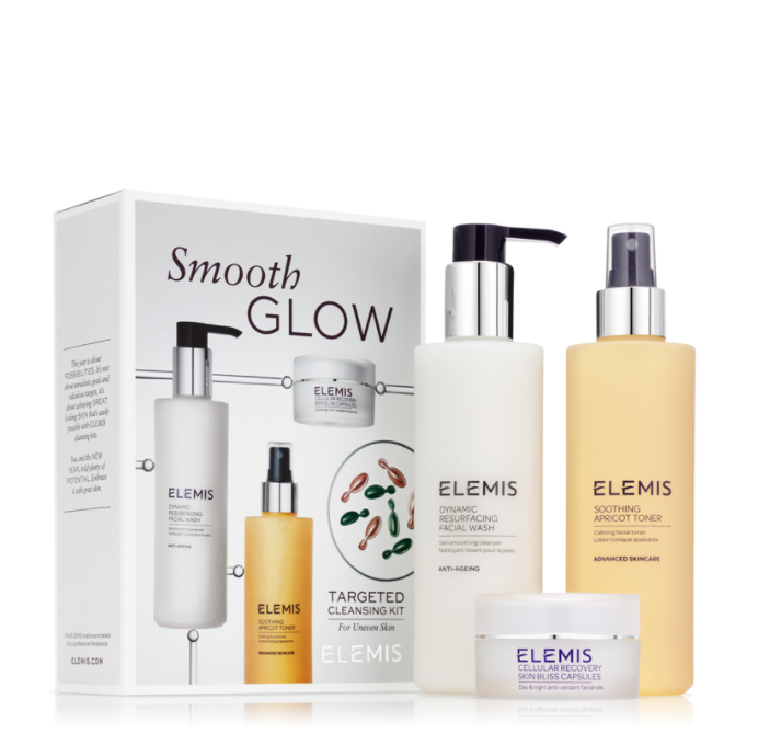 Beauty Expert：今日闪促，ELEMIS 艾丽美 平滑光泽洁净三件套装（三重酵素洁面乳200ml+爽肤水200ml+修复胶囊14粒）新低£36凑单免费直邮到手￥323