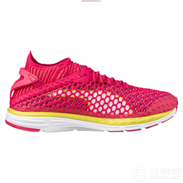 Highest Women PUMA SPEED IGNITE NETFIT rsquo s Running Shoes SPARKLING COSMO Nrgy Yellow White 189938 06_3.jpg