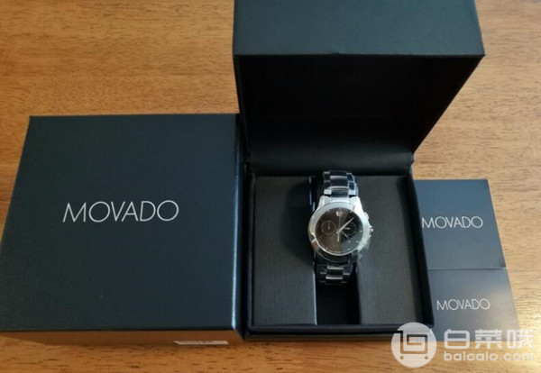 Movado 摩凡陀 Masino系列 0606885 男士三眼计时时装腕表 9免费直邮到手￥1890（需用优惠码）