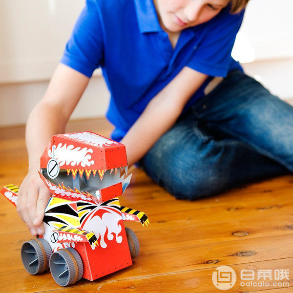 亚马逊中国：镇店之宝，4M 创意科普系列 恐龙机器人￥79包邮（需领￥20优惠码）