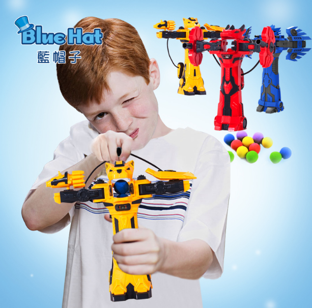 淘宝网：蓝帽子 超级特弓2代儿童户外射击玩具（安全软子弹）￥23包邮（需用￥15优惠券）