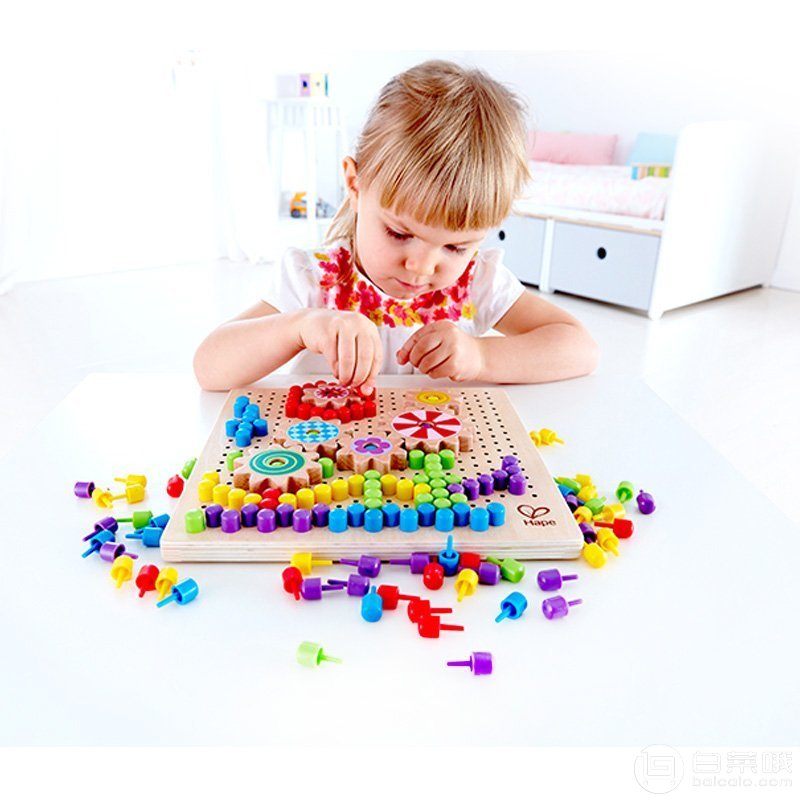 Hape 百变像素画 儿童拼图玩具 E8369￥199包邮