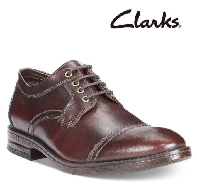 Clarks 其乐 Delsin View 男士真皮系带牛津鞋 Prime会员免费直邮含税到手￥399