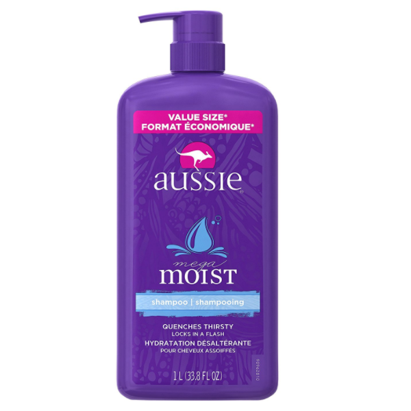 Aussie 袋鼠 Mega Moist 滋润保湿洗发水1L*4瓶 Prime会员免费直邮含税到手￥251