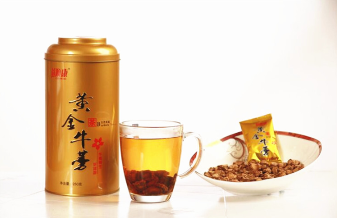 益顺康 黄金牛蒡茶250g罐装8.5元包邮（需用券）