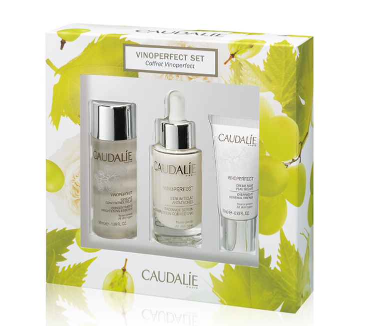 CAUDALIE 欧缇丽  臻美亮白三件套装（精华30ml+精华水50ml+晚霜15ml）£34.5凑单免费直邮到手￥310 送赠品