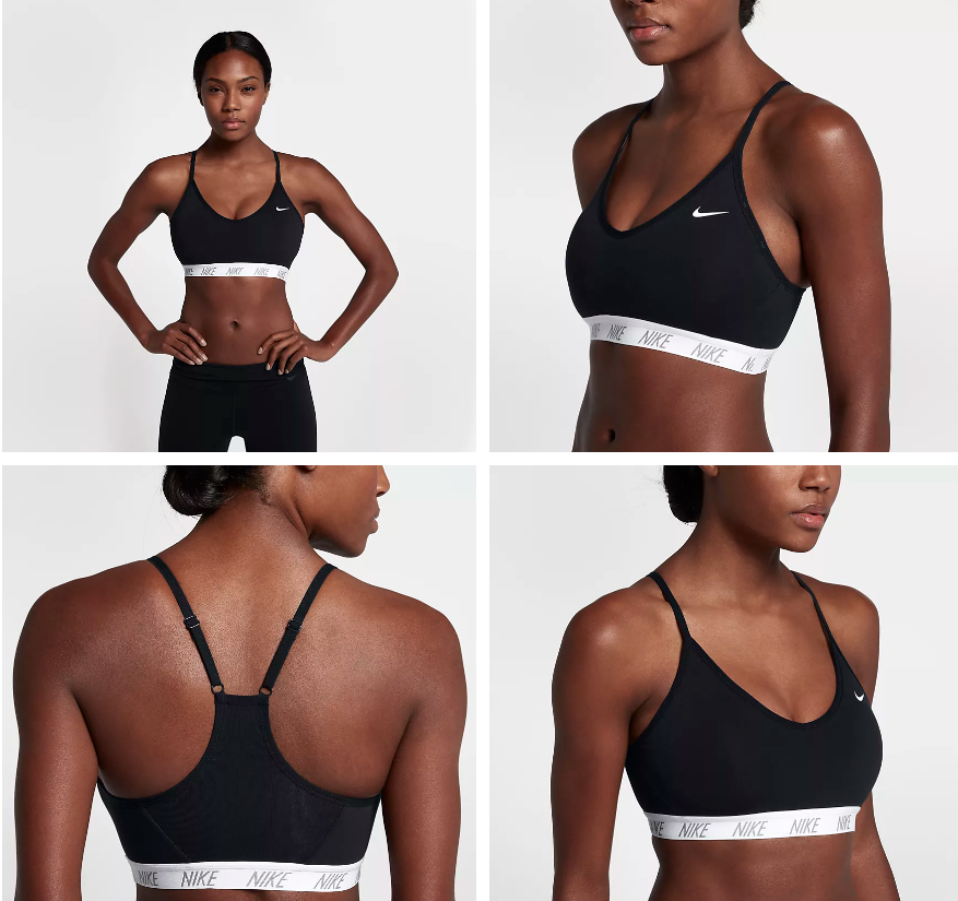 NIKE 耐克 INDY SOFT 女士轻度支撑运动内衣 2色新低￥103.2包邮