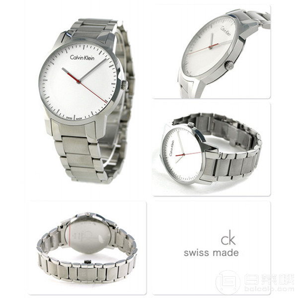 Calvin Klein City城市系列 K2G2G1Z6 男士手表 史低.6（需用优惠码）到手410元