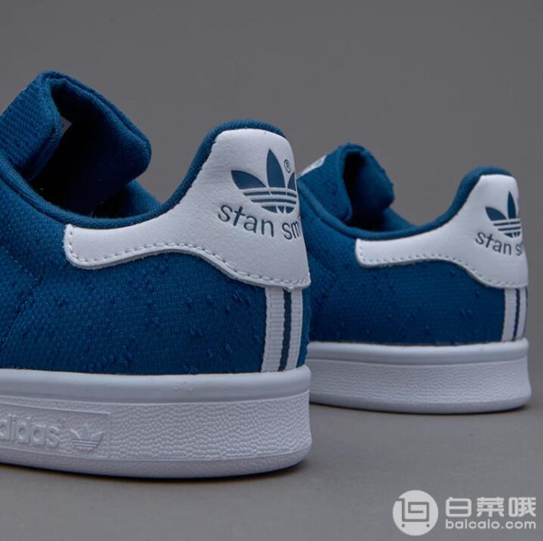 Adidas Originals 阿迪达斯 Stan Smith 大童款休闲鞋 .99到手￥260（下单7.5折）