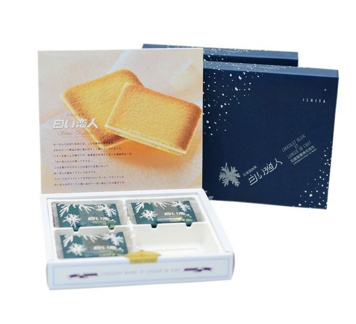 日本产，白色恋人 北海道白巧克力夹心薄饼 2件装￥100.39元包邮包税