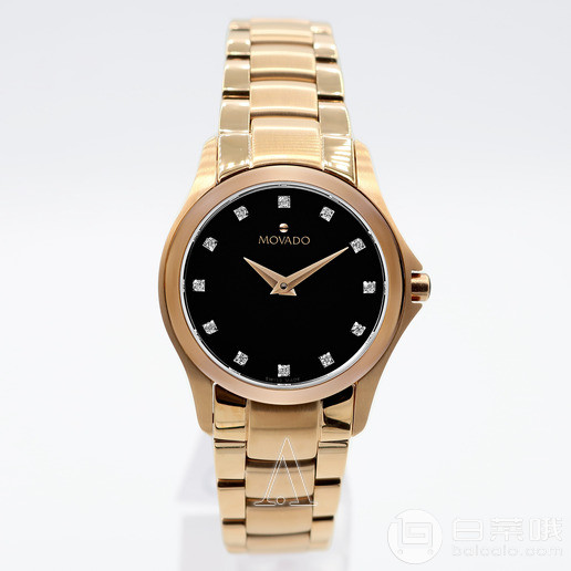 Movado 摩凡陀 Masino系列 0607076 女士镶钻腕表 9免费直邮到手￥2496（需用优惠码）