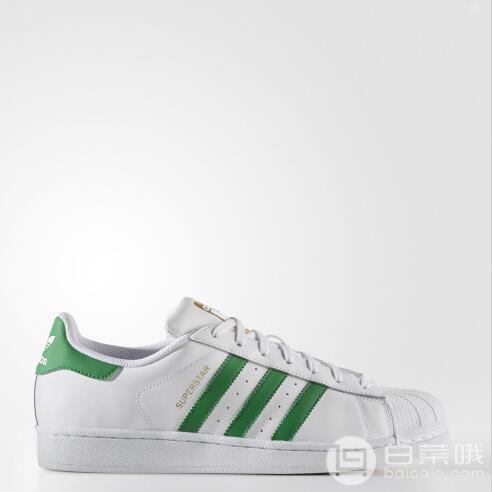 限40.5码，adidas 阿迪达斯 Originals 三叶草 Superstar 男士贝壳头休闲鞋 .99到手￥260