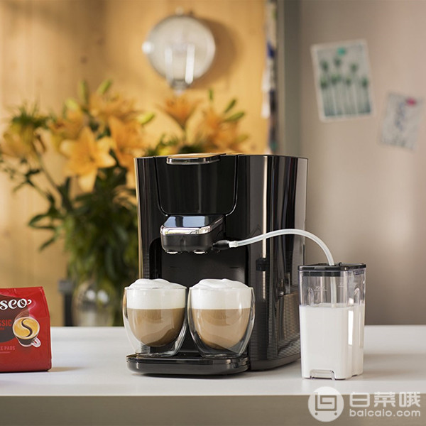 金盒特价，Philips 飞利浦 Senseo HD6570/60  双杯花式粉荚咖啡机 Prime会员免费直邮含税到手新低￥1181