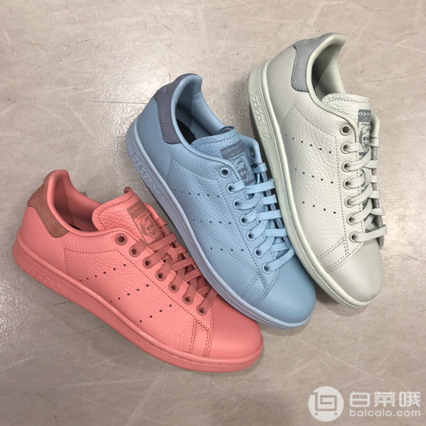 adidas Originals × Pharrell Williams 菲董联名款 Stan Smith 男款复古板鞋 （下单3折）到手￥240