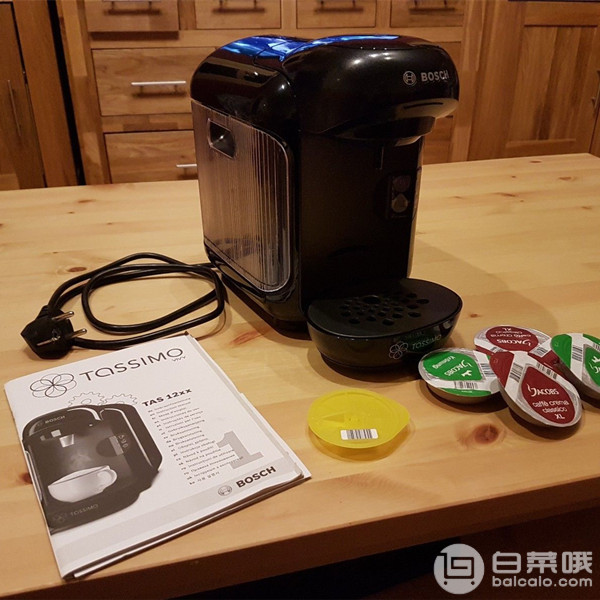 Bosch 博世 Tassimo VIVY2系列 TAS1402胶囊咖啡机 Prime会员免费直邮含税到手262.04元