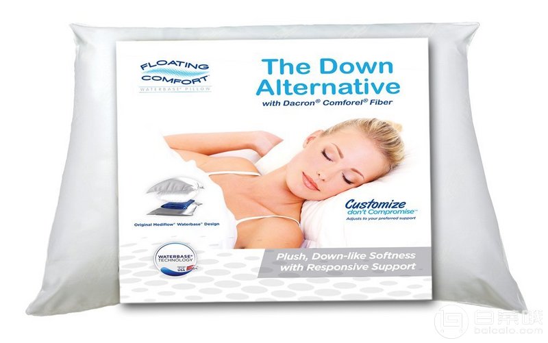 Mediflow 纤维填充安眠水枕头新低￥110.3包邮