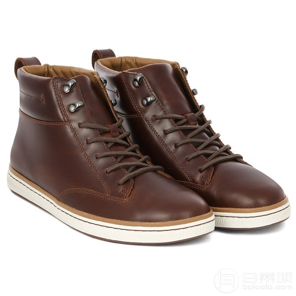 限UK8.5码，Clarks 其乐 Norsen 男士真皮系带短靴 Prime会员免费直邮含税到手￥438