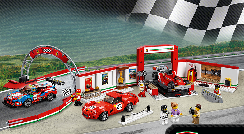 低过海淘，18年新品 LEGO 乐高 超级赛车系列 75889 赛车法拉利体验中心611.39元含税包邮（需领优惠券）