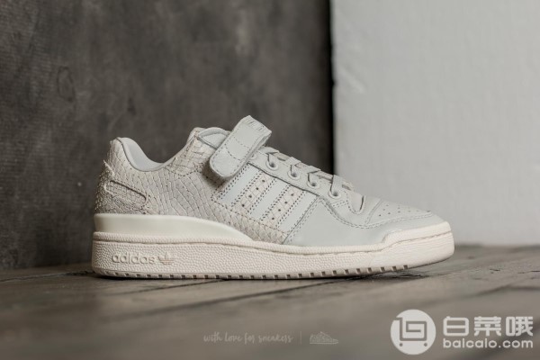 adidas Originals 阿迪达斯 三叶草 Forum Low 女士低帮板鞋 （下单3折）到手￥280