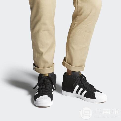 adidas 阿迪达斯 Pro Model Vulc 男士经典高帮复古鞋 .99新低到手约210元