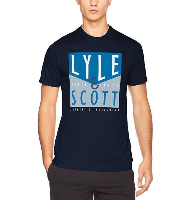 <span>M码白菜！</span>LYLE & SCOTT 苏格兰金鹰 Taylor 男士印花T恤 Prime会员凑单免费直邮到手新低95元包邮