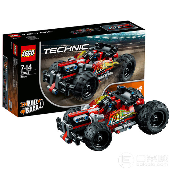 0点开始，LEGO 乐高 Techinc 机械组系列 42073 高速赛车新低89.3元包邮包税（前1000件）