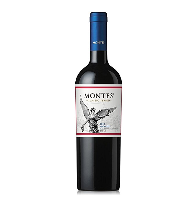 Montes 蒙特斯 经典系列 梅洛红葡萄酒 750ml新低￥43包邮