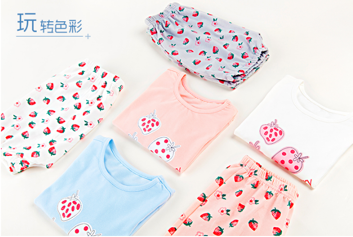 A类品质， 猫人2018 新款韩版时尚小童短袖两件套 多款新低￥29包邮（需用￥10优惠券）